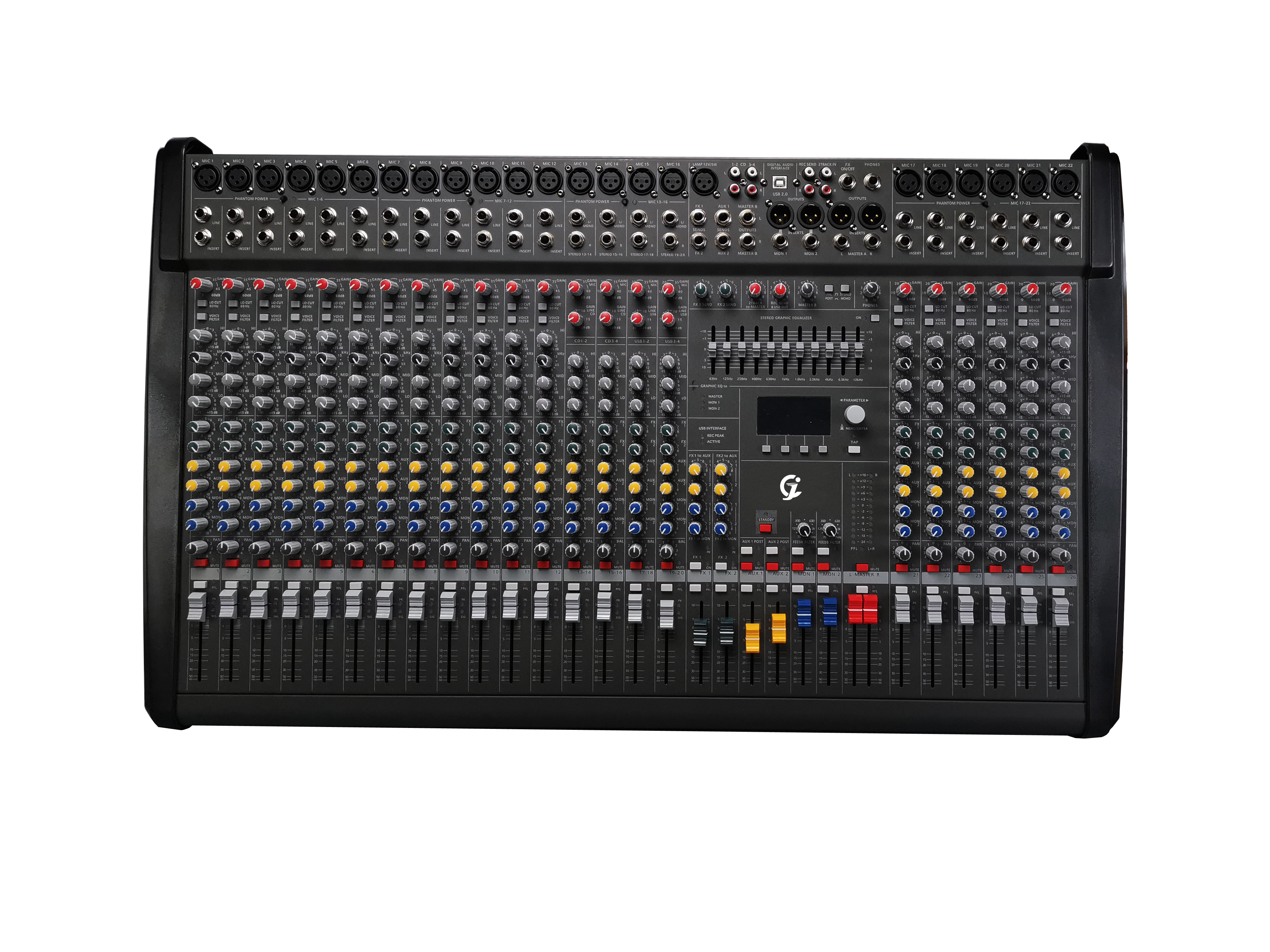 22路4編組調音臺