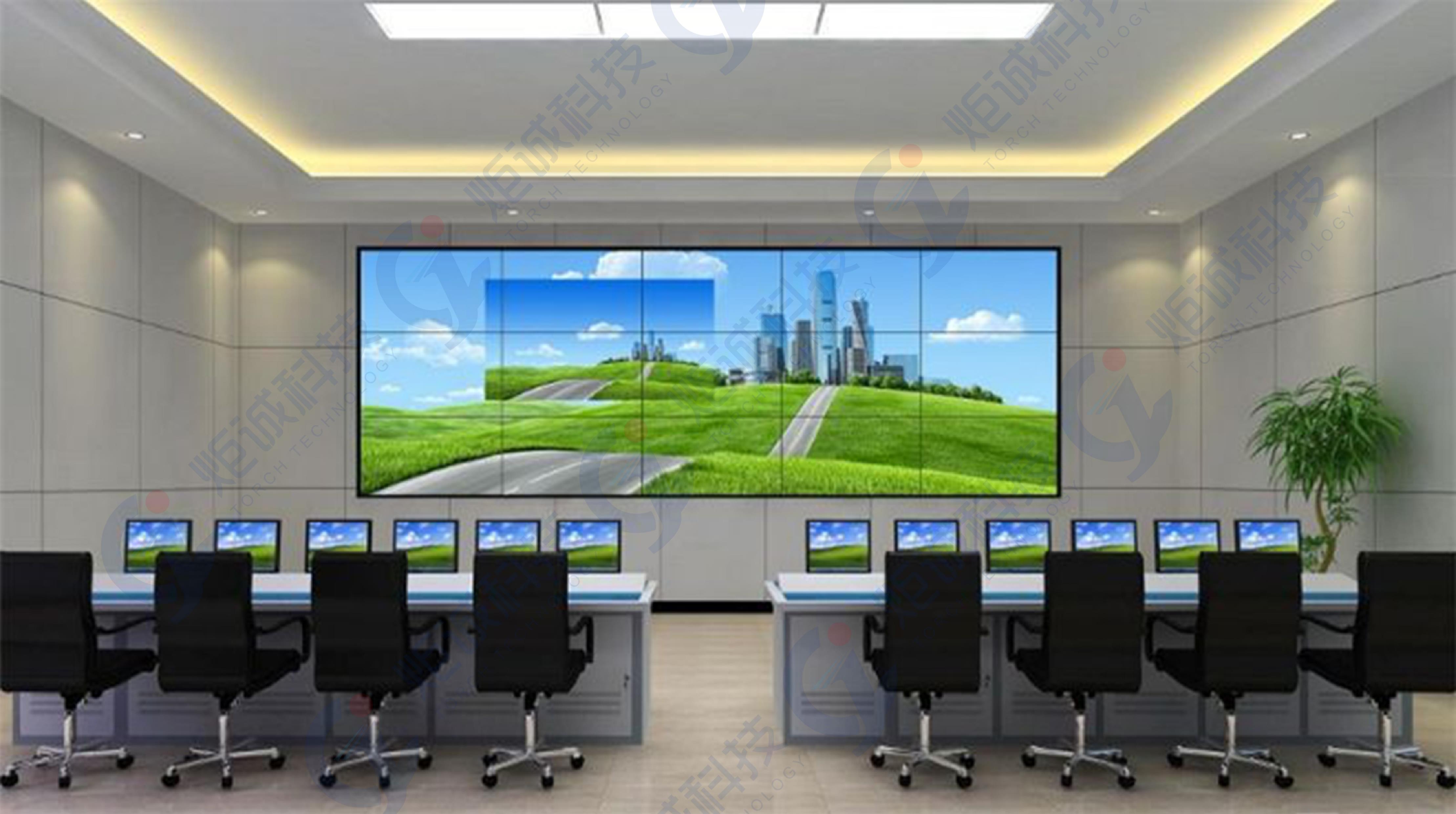 <b>液晶拼接屏會議室應用方案</b>